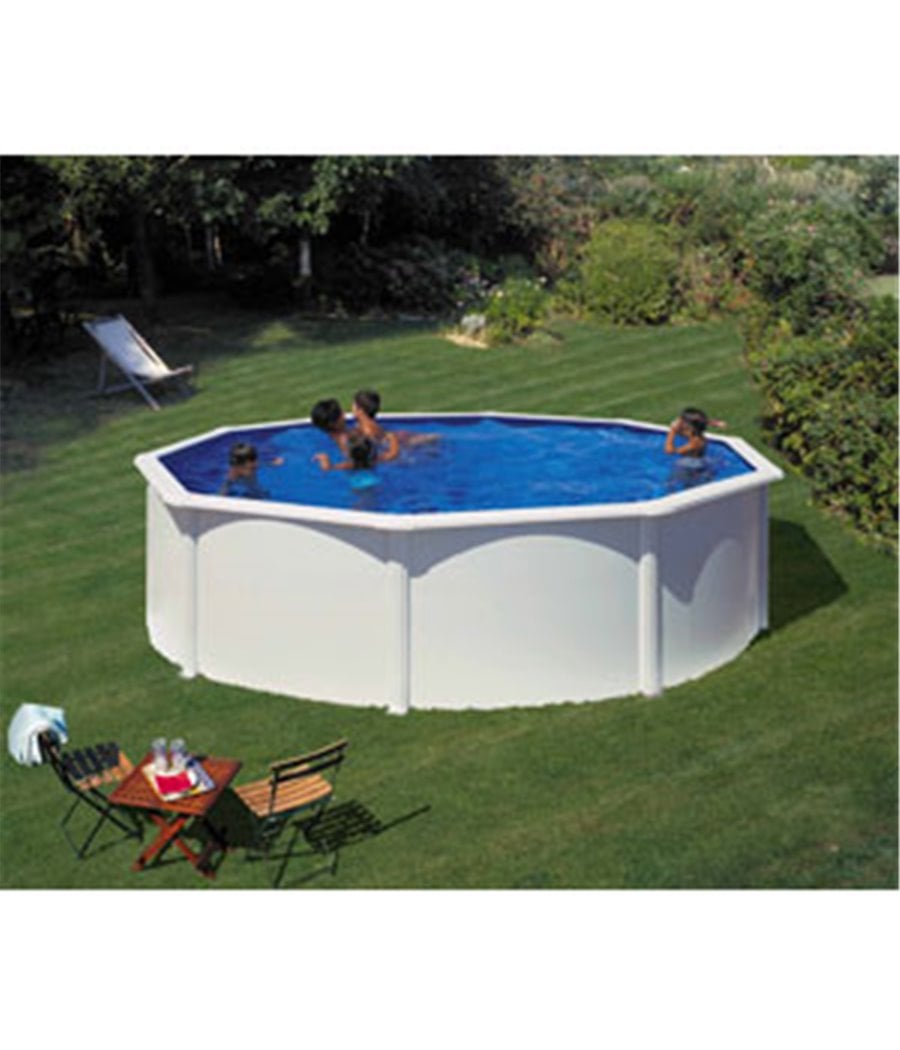 Kit piscine hors sol acier ronde Ø 2.40 x 1.20 m