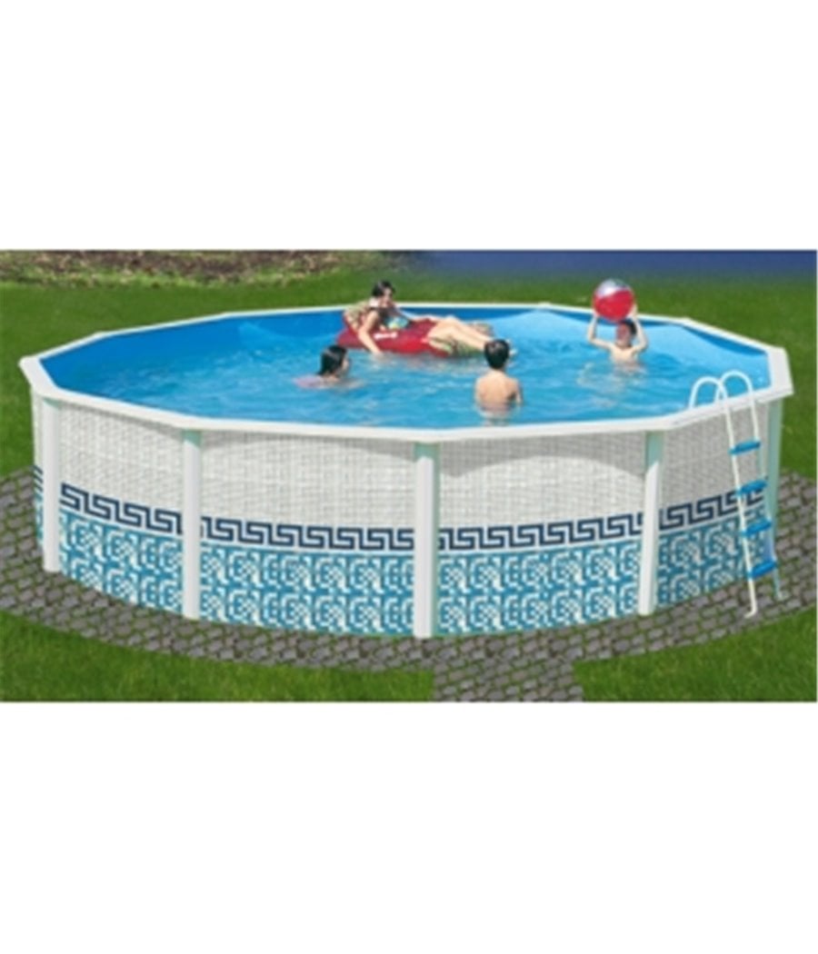 Piscine hors sol Mosaico 3.50 x 1.20;Filtration piscine hors sol 3.6 m3/h