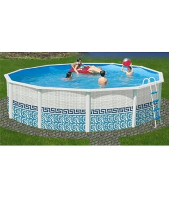 Piscine hors sol Mosaico 8146;Filtration piscine hors sol 3.6m3/h