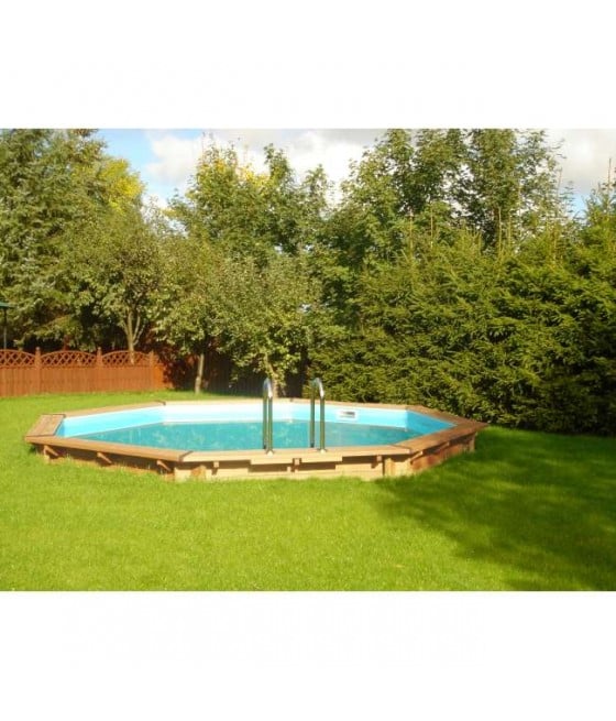 Piscine Bois octogonale