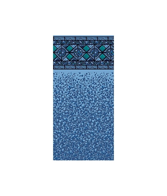 Liner Piscine hors Sol 50/100 QUARTZ Ronde Dia 7.32m H 1.32m