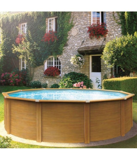 Structure + Liner pour Piscine hors-sol Ronde Boreal