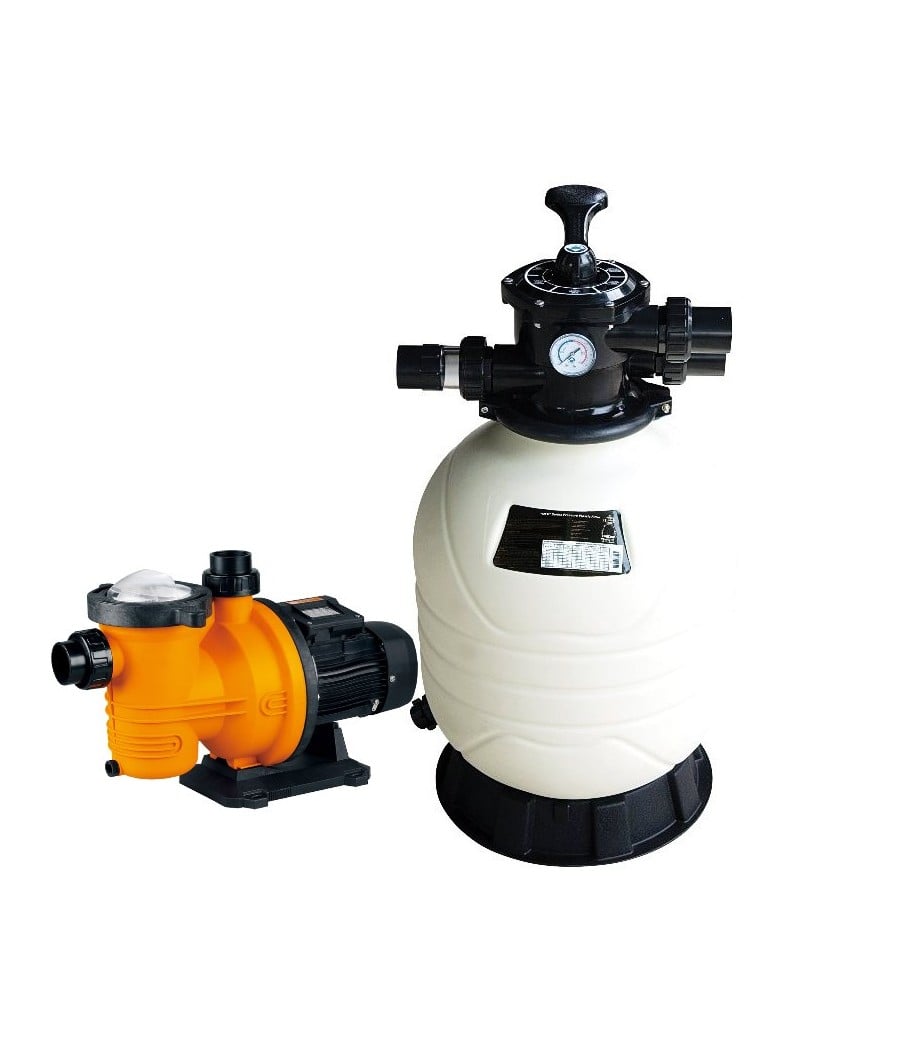 Groupe de filtration piscine : pompe Kalia + filtre MFV24 13 m3/h
