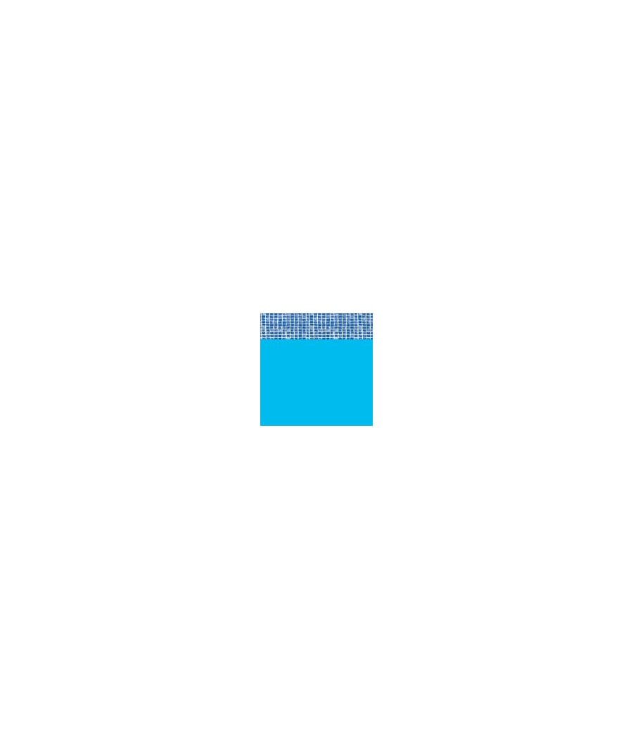 Liner Piscine 75/100 Bleu foncé et frise piscine ovale 6.06x2.27x1.32m