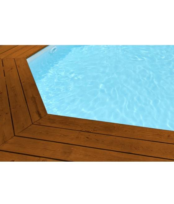 Liner 75/100 compatible avec les piscines Sunbay WASABI