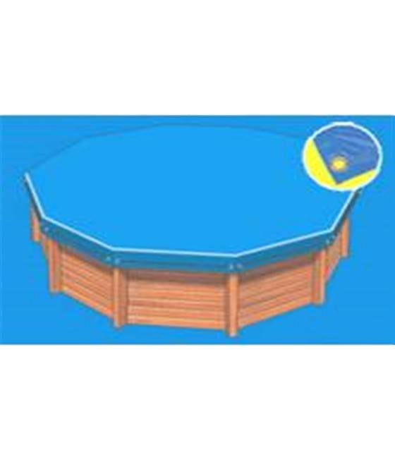 Bâche hiver Eco compatible avec les piscines Naturalis rectangulaire 1 - 4.67 x 3.24m bleue