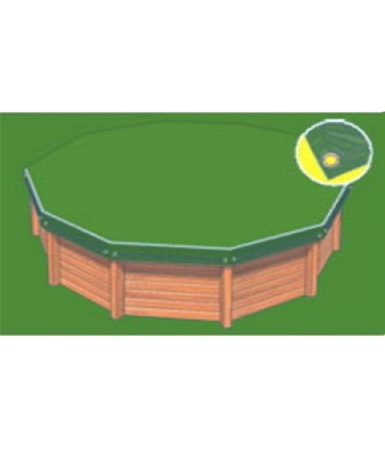 Bâche hiver Eco verte compatible avec les piscines Sunbay Orion