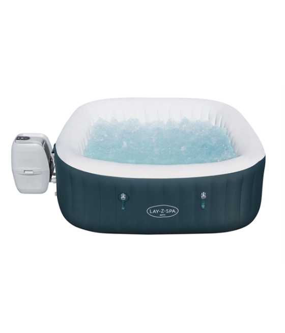 Spa gonflable carré Lay-Z-Spa Ibiza Airjet™ 4 - 6 personnes