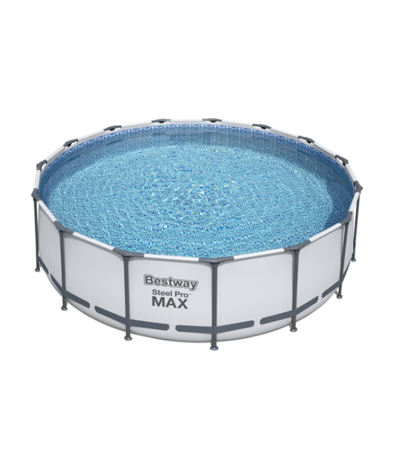 Piscine tubulaire ronde Bestway Steel Pro Max D. 4.57m H 1.22m