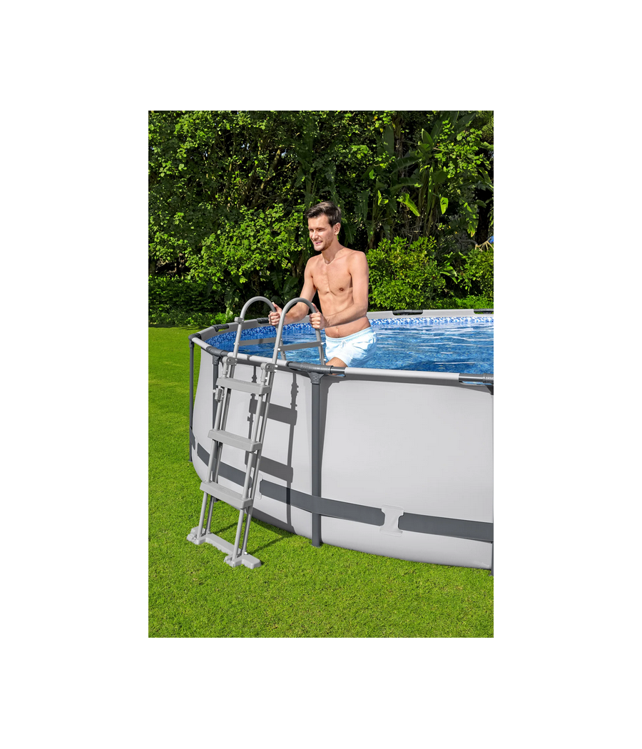 Piscine tubulaire ronde Bestway Steel Pro MAX D 5.49m H 1.22m