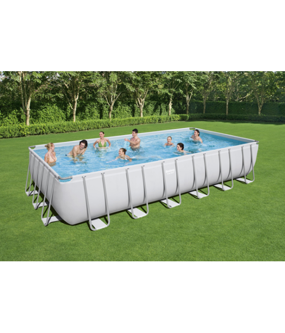 Piscine tubulaire Bestway Power Steel 7.32x3.66x1.32m + filtre sable