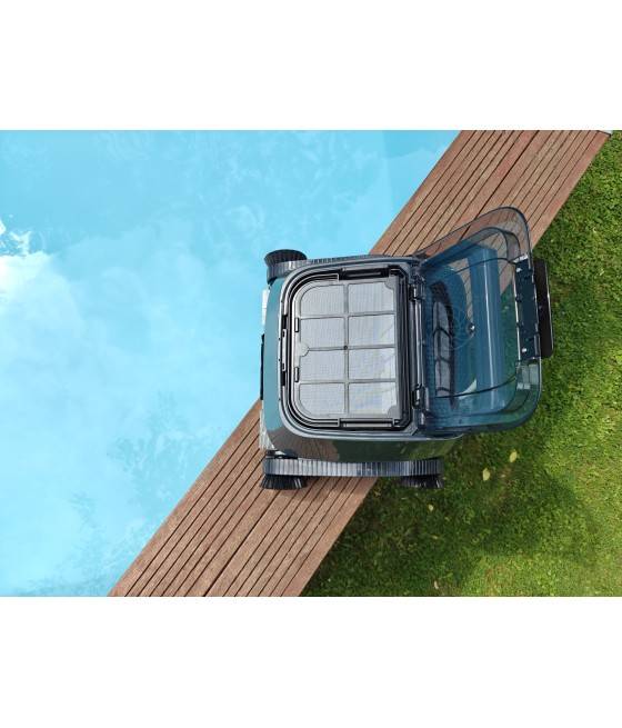 Robot piscine 8STREME 7320-HT équipé de brosses PVC + mousse pour une adhérence renforcée