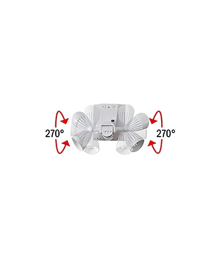 Spot solaire à LED 2x4 w