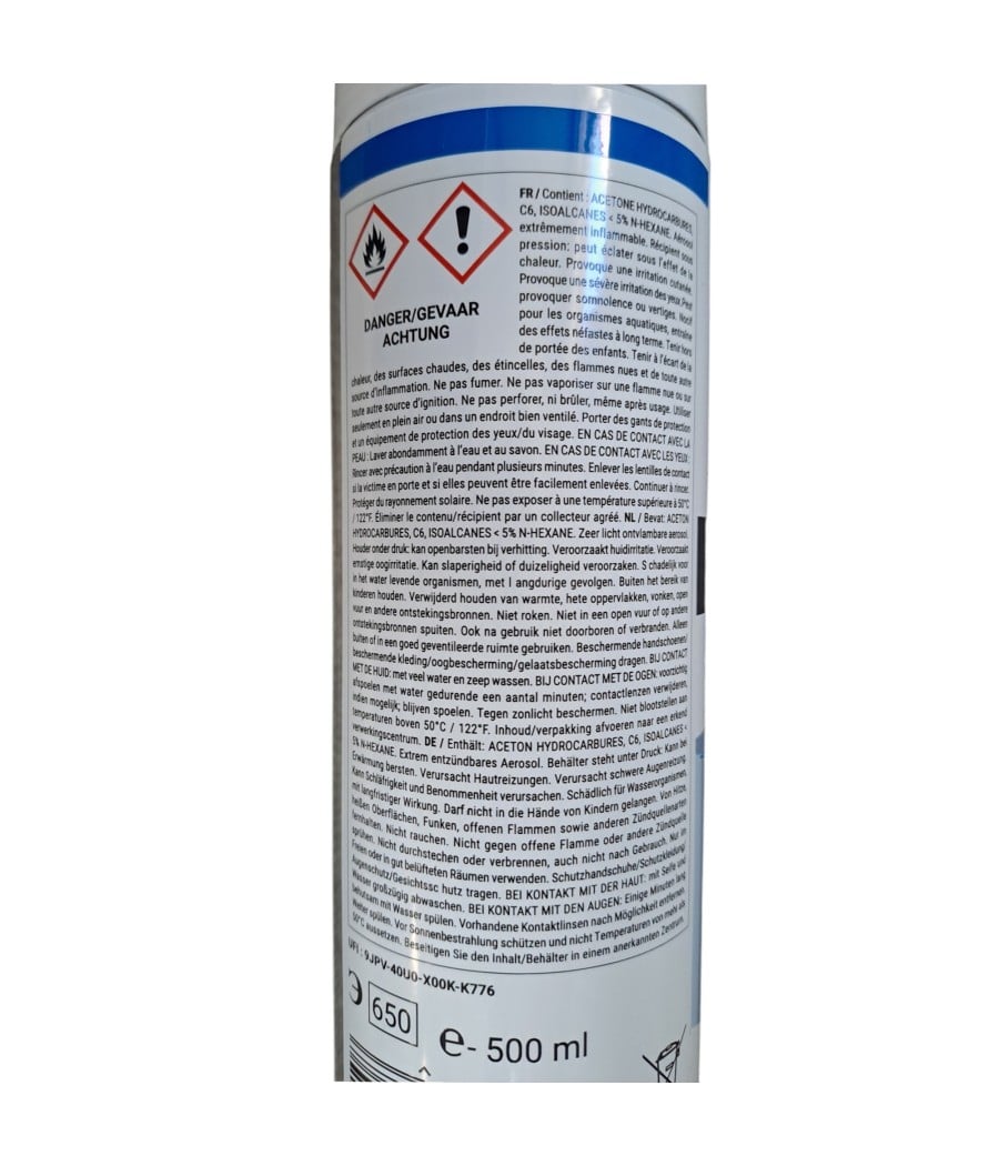 Colle en spray pour feutre