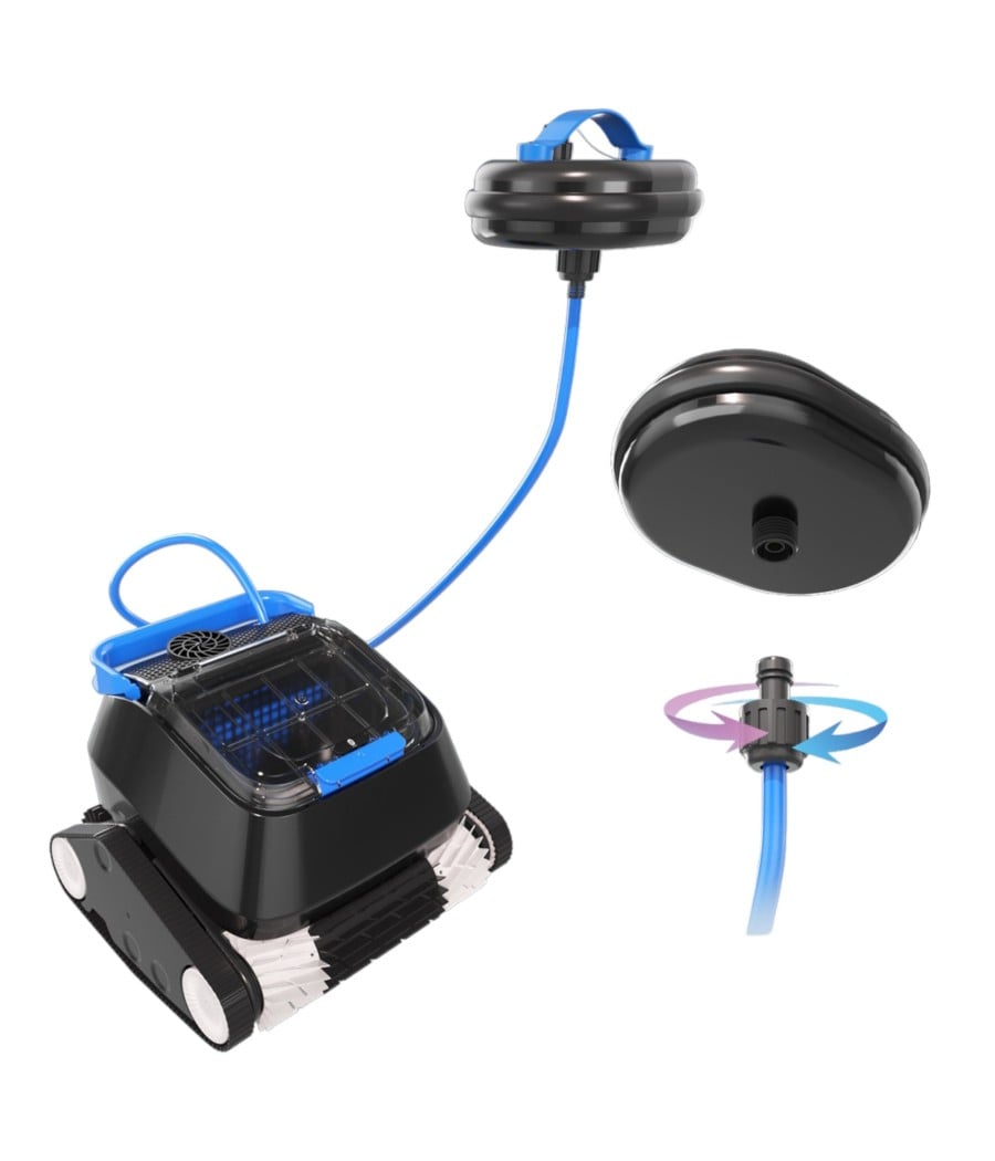 Robot piscine sans fil extérieur à la piscine 8STREME 7311 avec batterie rechargeable