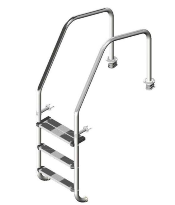 Echelle modèle 1000 pour piscine publique