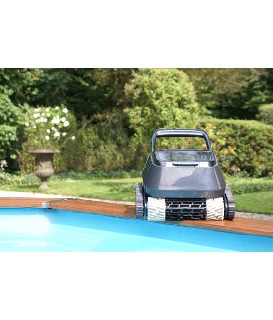 8STREME - Robot Piscine Électrique Fond et Parois 7310-V2 | Nettoyage Automatique de 2H | Visualisation du Contenu du Panier | Faible Consommation Électrique | Pour Piscines jusqu'à 10x5m