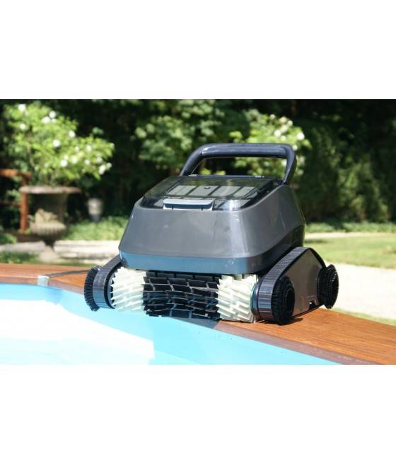 8STREME - Robot Piscine Électrique Fond et Parois 7320-V2 | Cycles de Nettoyage 1H ou 3H| Visualisation du Contenu du Panier | Faible Consommation Électrique | Pour Piscines jusqu'à 11x5.50m