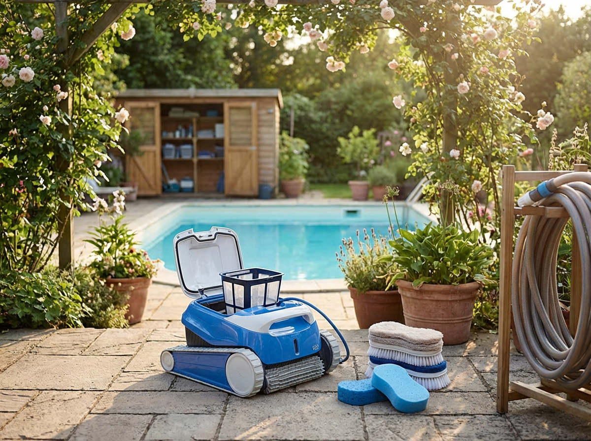 Entretien de votree robot piscine