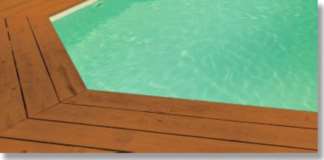 liner piscine beige - liner sable