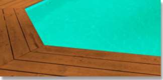 liner piscine turqoise - liner vert caraïbes